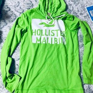 Holister long sleeve hoodie. A light goodie